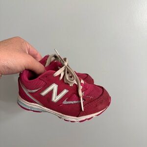 New Balance Kids' Pink Sneakers- 6.5